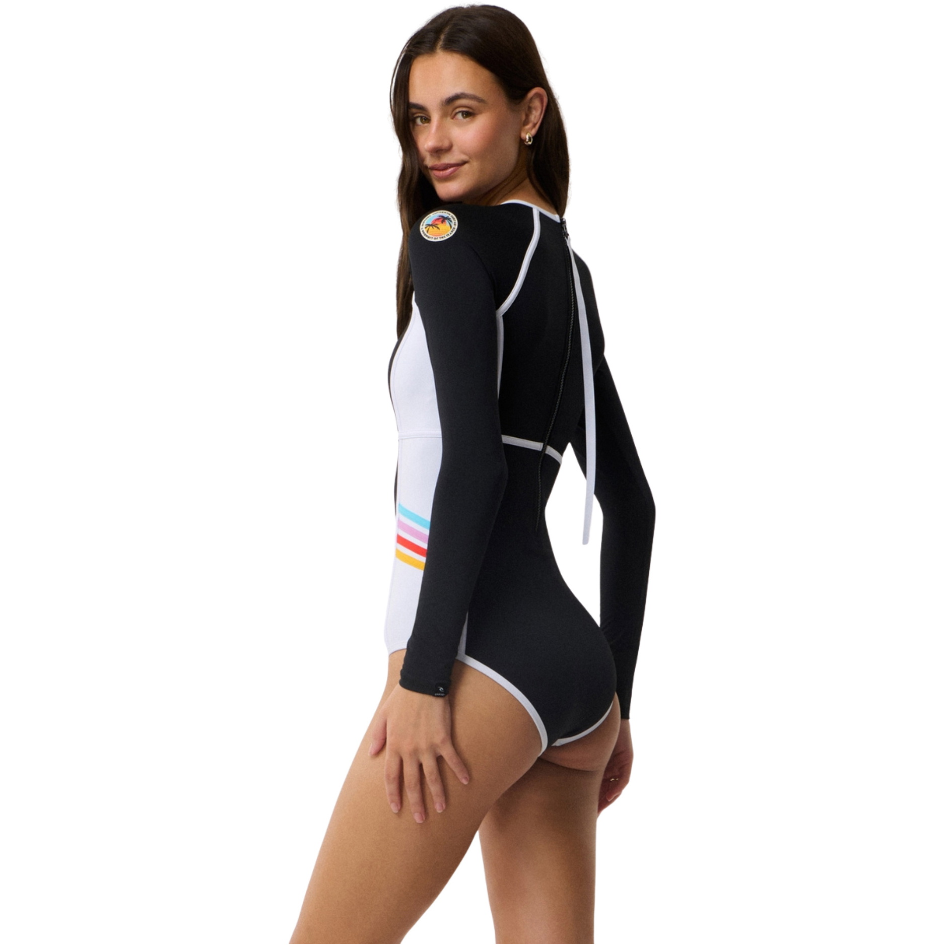 2026 Rip Curl Womens Swell Revival Long Sleeve Surfsuit 1ATWRV - Black